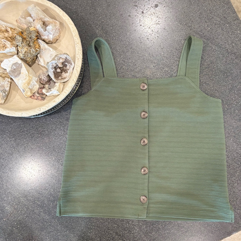 J. Crew | Button Up Tank Top | Size Small